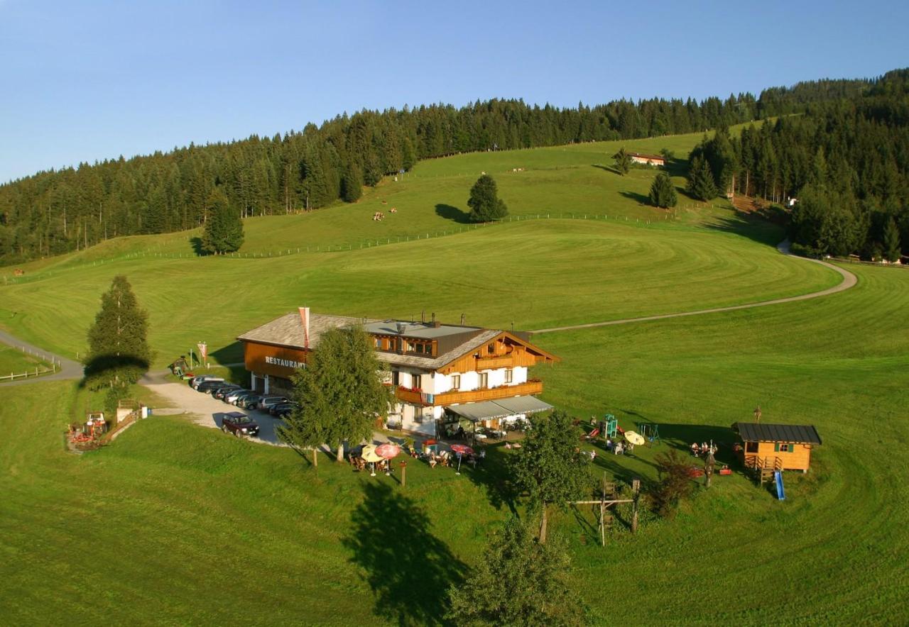 Alpengasthof Hirschberg Sankt Johann in Tirol Exteriör bild