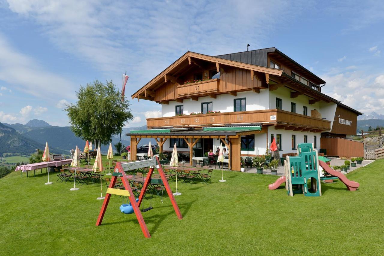 Alpengasthof Hirschberg Sankt Johann in Tirol Exteriör bild