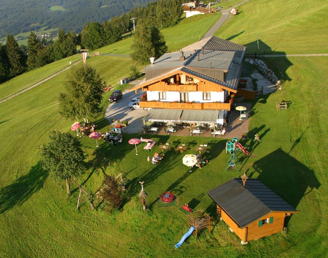 Alpengasthof Hirschberg Sankt Johann in Tirol Exteriör bild