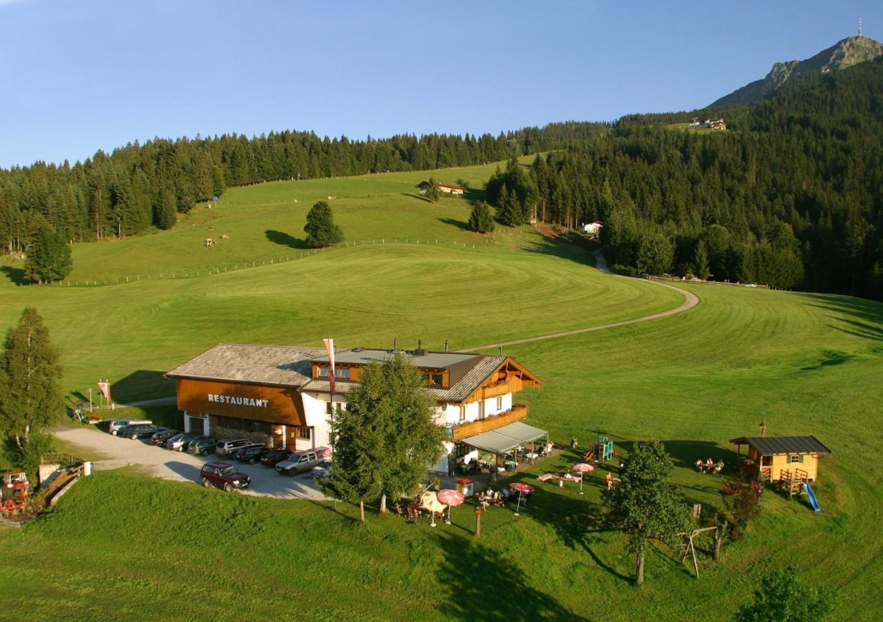 Alpengasthof Hirschberg Sankt Johann in Tirol Exteriör bild
