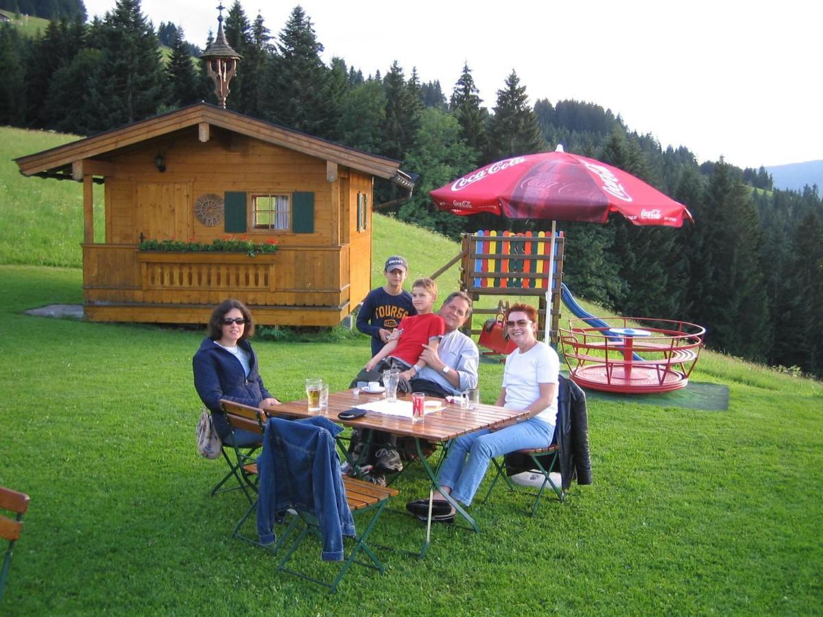 Alpengasthof Hirschberg Sankt Johann in Tirol Exteriör bild