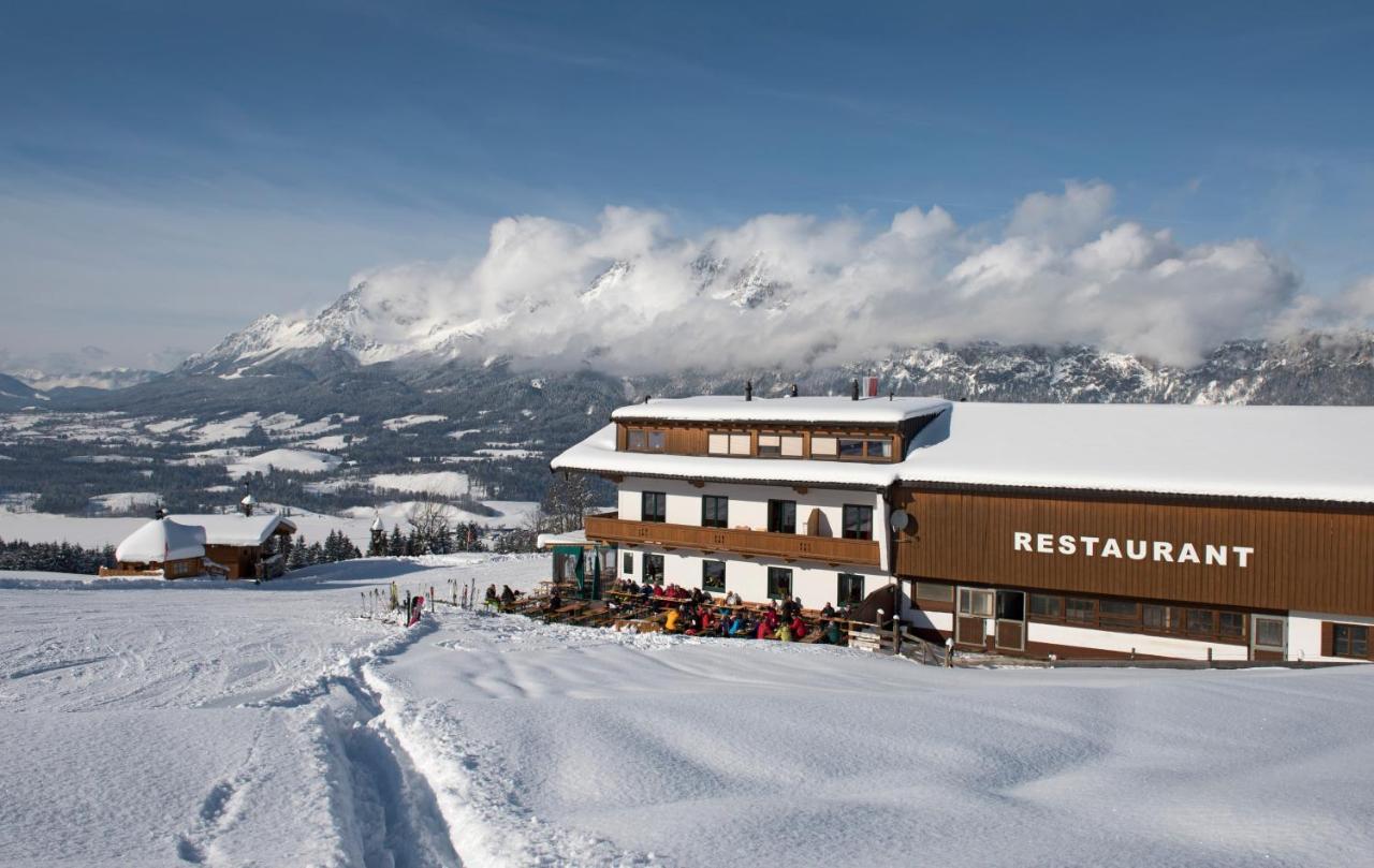 Alpengasthof Hirschberg Sankt Johann in Tirol Exteriör bild