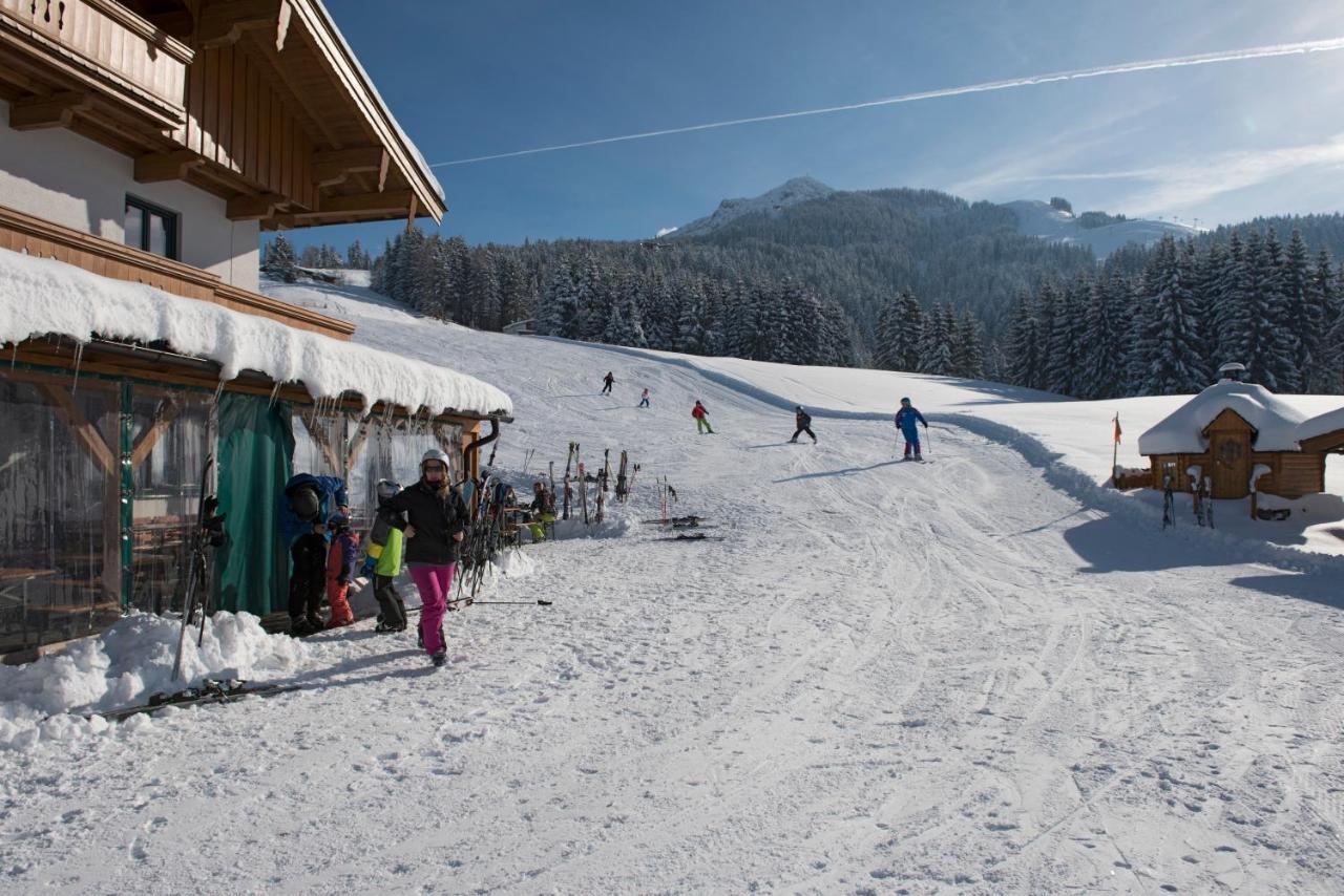Alpengasthof Hirschberg Sankt Johann in Tirol Exteriör bild